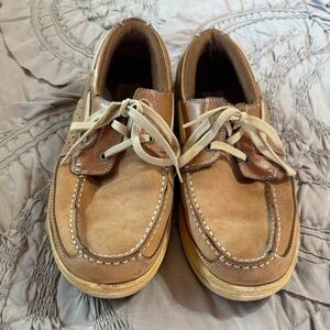Margaritaville Men's Tan Boat Shoes
